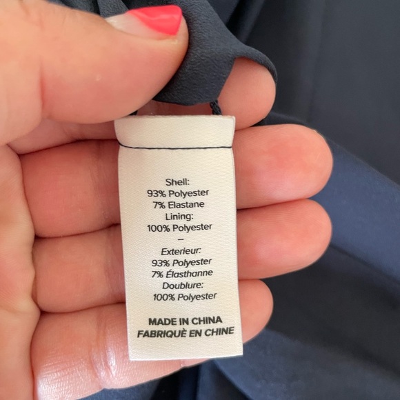 Cinq a Sept Blue McKenna Midi Long Sleeve Sheath Dress - Picture 15 of 16